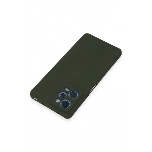 Newface Xiaomi Redmi Note 12 Pro 4G Kılıf Nano içi Kadife Silikon - Koyu Yeşil Newface Xiaomi Redmi Note 12 Pro 4G Kılıf Nano içi Kadife Silikon - Koyu Yeşil