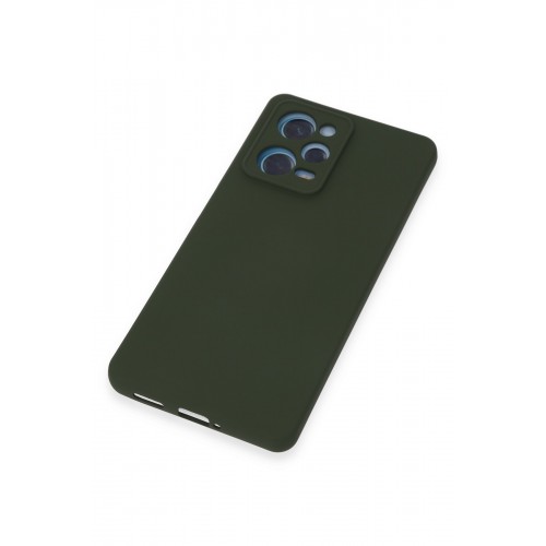 Newface Xiaomi Redmi Note 12 Pro 4G Kılıf Nano içi Kadife Silikon - Koyu Yeşil Newface Xiaomi Redmi Note 12 Pro 4G Kılıf Nano içi Kadife Silikon - Koyu Yeşil