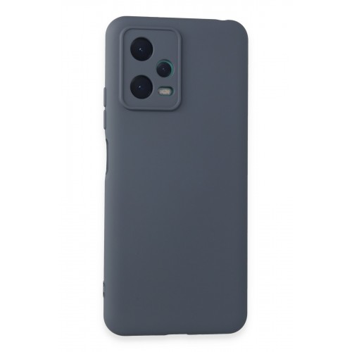 Newface Xiaomi Redmi Note 12 Pro 4G Kılıf Nano içi Kadife Silikon - Gri Newface Xiaomi Redmi Note 12 Pro 4G Kılıf Nano içi Kadife Silikon - Gri