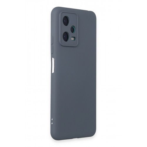 Newface Xiaomi Redmi Note 12 Pro 4G Kılıf Nano içi Kadife Silikon - Gri Newface Xiaomi Redmi Note 12 Pro 4G Kılıf Nano içi Kadife Silikon - Gri