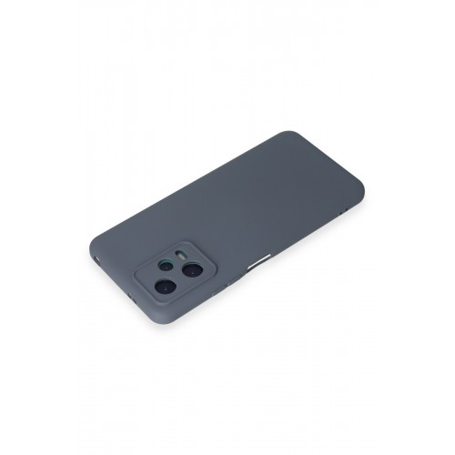 Newface Xiaomi Redmi Note 12 Pro 4G Kılıf Nano içi Kadife Silikon - Gri Newface Xiaomi Redmi Note 12 Pro 4G Kılıf Nano içi Kadife Silikon - Gri