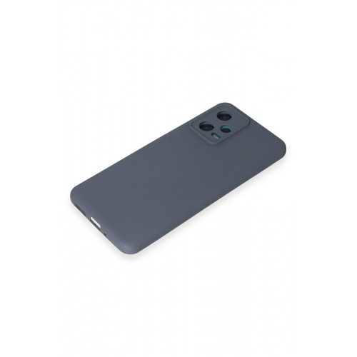 Newface Xiaomi Redmi Note 12 Pro 4G Kılıf Nano içi Kadife Silikon - Gri Newface Xiaomi Redmi Note 12 Pro 4G Kılıf Nano içi Kadife Silikon - Gri