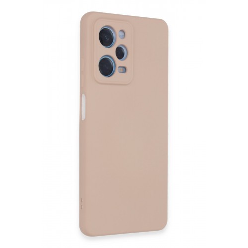 Newface Xiaomi Redmi Note 12 Pro 4G Kılıf Nano içi Kadife Silikon - Pudra Newface Xiaomi Redmi Note 12 Pro 4G Kılıf Nano içi Kadife Silikon - Pudra