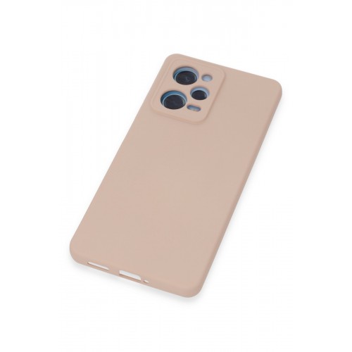 Newface Xiaomi Redmi Note 12 Pro 4G Kılıf Nano içi Kadife Silikon - Pudra Newface Xiaomi Redmi Note 12 Pro 4G Kılıf Nano içi Kadife Silikon - Pudra