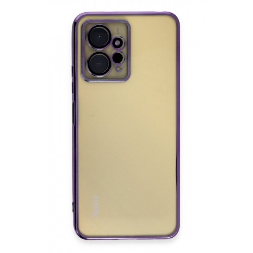 Newface Xiaomi Redmi Note 12 4G Kılıf Razer Lensli Silikon - Mor Newface Xiaomi Redmi Note 12 4G Kılıf Razer Lensli Silikon - Mor