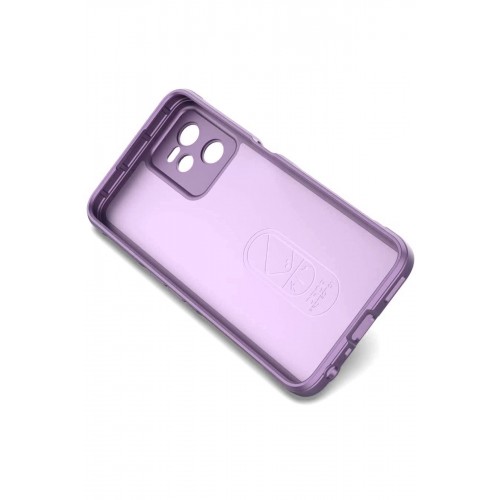 Newface Realme C35 Kılıf Optimum Silikon - Mor Newface Realme C35 Kılıf Optimum Silikon - Mor