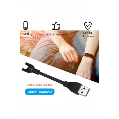 Newface MC03 Şarj Adaptörü Xiaomi Mi Band 2/3 Newface MC03 Şarj Adaptörü Xiaomi Mi Band 2/3