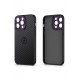Newface iPhone 14 Pro Kılıf Harbon Magneticsafe Karbon Kapak - Derin Mor