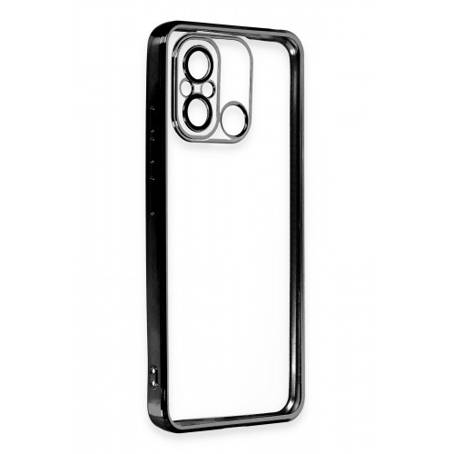 Newface Xiaomi Redmi 12C Kılıf Razer Lensli Silikon - Siyah Newface Xiaomi Redmi 12C Kılıf Razer Lensli Silikon - Siyah