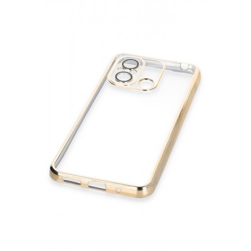 Newface Xiaomi Redmi 12C Kılıf Razer Lensli Silikon - Gold Newface Xiaomi Redmi 12C Kılıf Razer Lensli Silikon - Gold