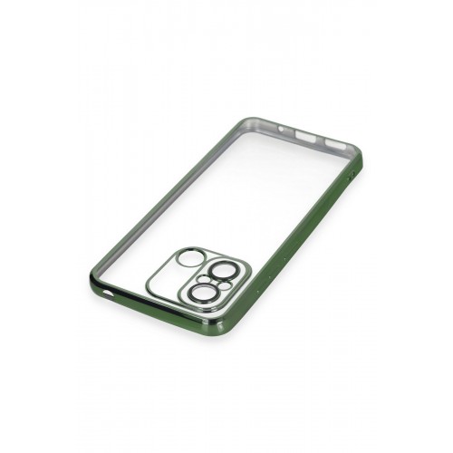 Newface Xiaomi Redmi 12C Kılıf Razer Lensli Silikon - Yeşil Newface Xiaomi Redmi 12C Kılıf Razer Lensli Silikon - Yeşil