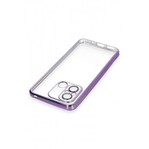 Newface Xiaomi Redmi 12C Kılıf Razer Lensli Silikon - Mor Newface Xiaomi Redmi 12C Kılıf Razer Lensli Silikon - Mor