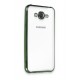 Newface Samsung Galaxy J7 Kılıf Razer Lensli Silikon - Yeşil