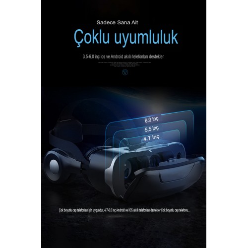 Newface Shinecon SC-G02ED 3D Sanal Gerçeklik Gözlüğü - Siyah Newface Shinecon SC-G02ED 3D Sanal Gerçeklik Gözlüğü - Siyah
