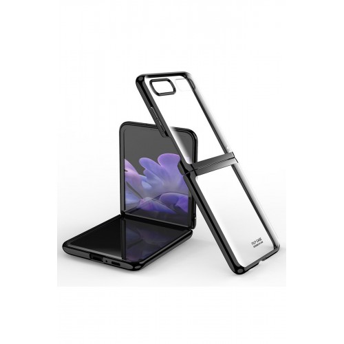 Newface Samsung Galaxy Z Flip 3 Kılıf Fold Element Kapak - Siyah Newface Samsung Galaxy Z Flip 3 Kılıf Fold Element Kapak - Siyah
