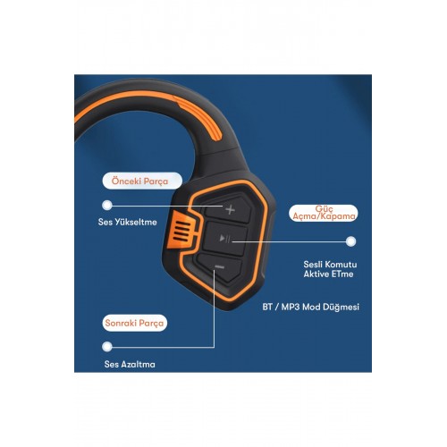Newface AS9 Suya Dayanıklı Bluetooth Kulaklık - Siyah Newface AS9 Suya Dayanıklı Bluetooth Kulaklık - Siyah