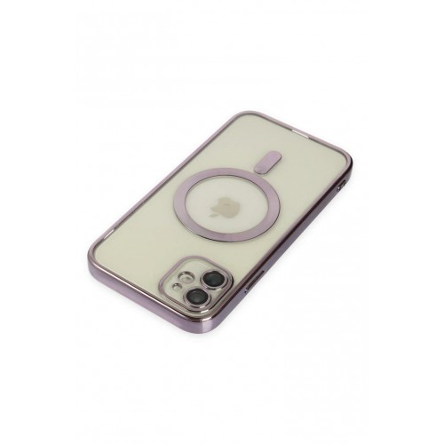 Newface iPhone 11 Kılıf Kross Magneticsafe Kapak - Mor Newface iPhone 11 Kılıf Kross Magneticsafe Kapak - Mor