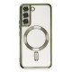Newface Samsung Galaxy S22 Kılıf Kross Magneticsafe Kapak - Koyu Yeşil Newface Samsung Galaxy S22 Kılıf Kross Magneticsafe Kapak - Koyu Yeşil