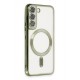 Newface Samsung Galaxy S22 Kılıf Kross Magneticsafe Kapak - Koyu Yeşil Newface Samsung Galaxy S22 Kılıf Kross Magneticsafe Kapak - Koyu Yeşil