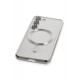 Newface Samsung Galaxy S23 Kılıf Kross Magneticsafe Kapak - Gümüş Newface Samsung Galaxy S23 Kılıf Kross Magneticsafe Kapak - Gümüş
