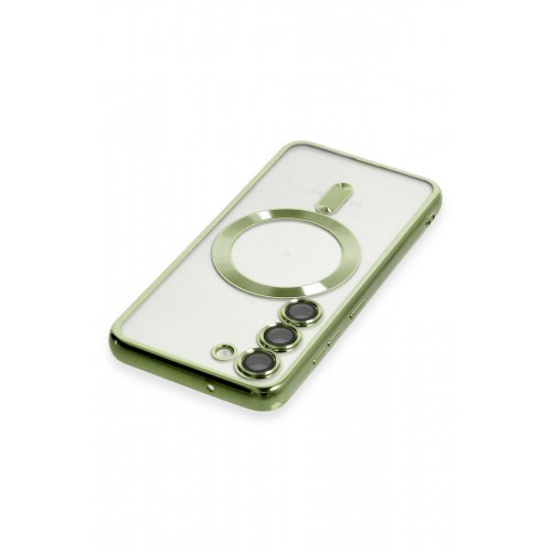 Newface Samsung Galaxy S23 Kılıf Kross Magneticsafe Kapak - Koyu Yeşil Newface Samsung Galaxy S23 Kılıf Kross Magneticsafe Kapak - Koyu Yeşil