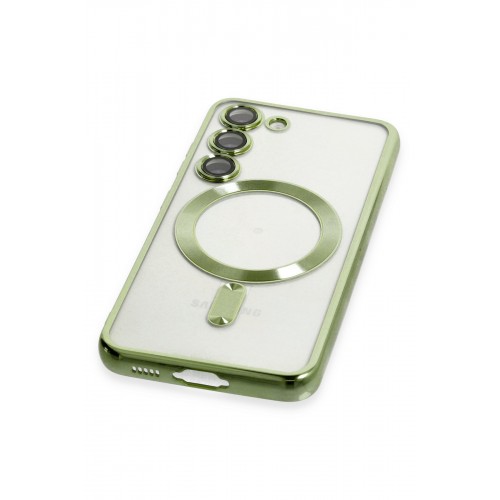 Newface Samsung Galaxy S23 Kılıf Kross Magneticsafe Kapak - Koyu Yeşil Newface Samsung Galaxy S23 Kılıf Kross Magneticsafe Kapak - Koyu Yeşil