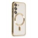 Newface Samsung Galaxy S23 Kılıf Kross Magneticsafe Kapak - Gold Newface Samsung Galaxy S23 Kılıf Kross Magneticsafe Kapak - Gold