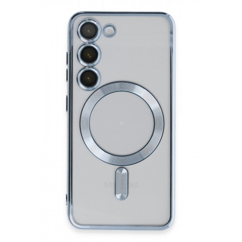 Newface Samsung Galaxy S23 Kılıf Kross Magneticsafe Kapak - Sierra Blue