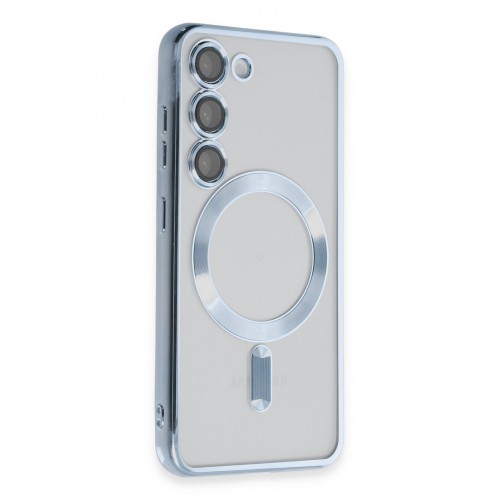 Newface Samsung Galaxy S23 Kılıf Kross Magneticsafe Kapak - Sierra Blue Newface Samsung Galaxy S23 Kılıf Kross Magneticsafe Kapak - Sierra Blue