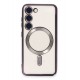 Newface Samsung Galaxy S23 Kılıf Kross Magneticsafe Kapak - Mor