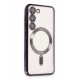Newface Samsung Galaxy S23 Kılıf Kross Magneticsafe Kapak - Mor