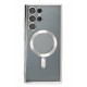 Newface Samsung Galaxy S23 Ultra Kılıf Kross Magneticsafe Kapak - Gümüş Newface Samsung Galaxy S23 Ultra Kılıf Kross Magneticsafe Kapak - Gümüş