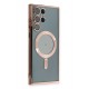 Newface Samsung Galaxy S23 Ultra Kılıf Kross Magneticsafe Kapak - Rose