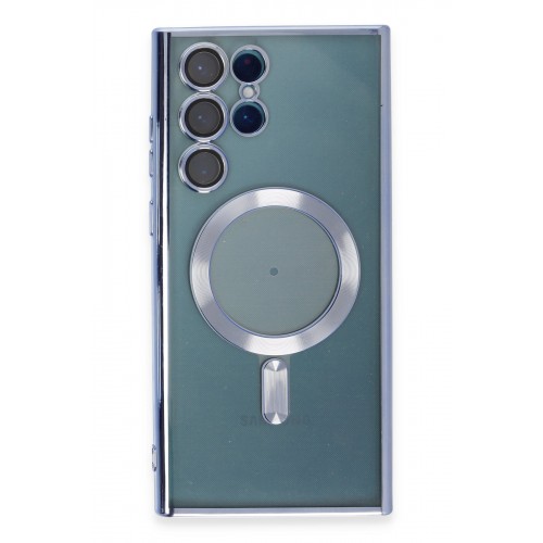 Newface Samsung Galaxy S23 Ultra Kılıf Kross Magneticsafe Kapak - Sierra Blue Newface Samsung Galaxy S23 Ultra Kılıf Kross Magneticsafe Kapak - Sierra Blue