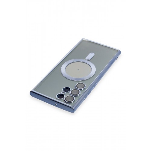 Newface Samsung Galaxy S23 Ultra Kılıf Kross Magneticsafe Kapak - Sierra Blue Newface Samsung Galaxy S23 Ultra Kılıf Kross Magneticsafe Kapak - Sierra Blue