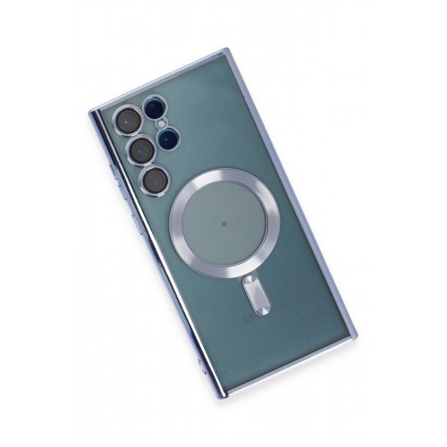 Newface Samsung Galaxy S23 Ultra Kılıf Kross Magneticsafe Kapak - Sierra Blue Newface Samsung Galaxy S23 Ultra Kılıf Kross Magneticsafe Kapak - Sierra Blue