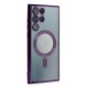 Newface Samsung Galaxy S23 Ultra Kılıf Kross Magneticsafe Kapak - Mor