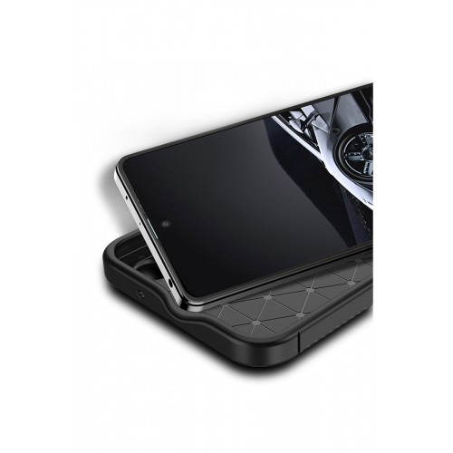 Newface Xiaomi Poco X5 5G Kılıf Focus Karbon Silikon - Siyah Newface Xiaomi Poco X5 5G Kılıf Focus Karbon Silikon - Siyah