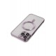 Newface iPhone 14 Pro Max Kılıf Kross Magneticsafe Kapak - Mor