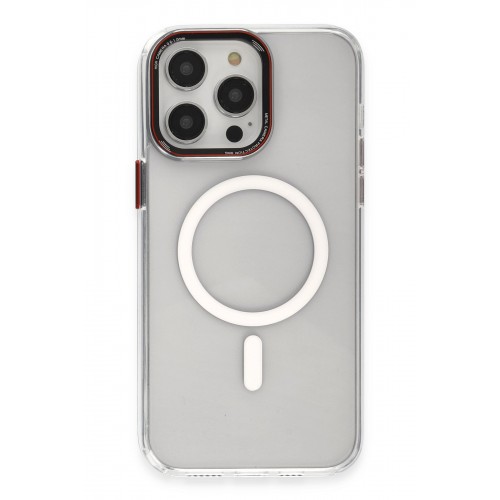 Newface iPhone 14 Pro Kılıf Dinamik Magneticsafe Silikon - Şeffaf Newface iPhone 14 Pro Kılıf Dinamik Magneticsafe Silikon - Şeffaf