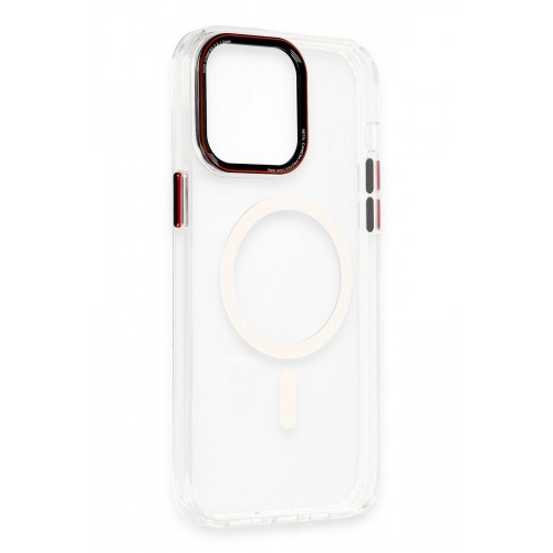 Newface iPhone 14 Pro Kılıf Dinamik Magneticsafe Silikon - Şeffaf Newface iPhone 14 Pro Kılıf Dinamik Magneticsafe Silikon - Şeffaf