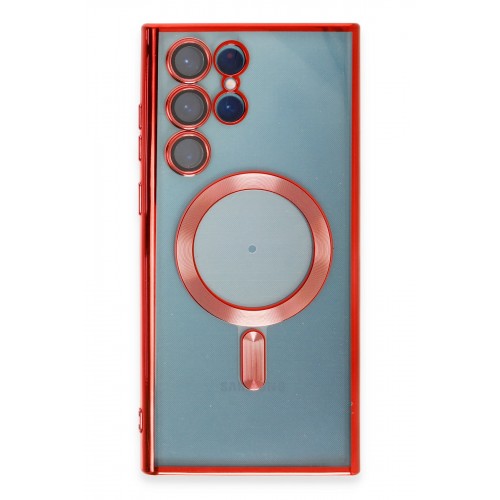Newface Samsung Galaxy S23 Ultra Kılıf Kross Magneticsafe Kapak - Kırmızı Newface Samsung Galaxy S23 Ultra Kılıf Kross Magneticsafe Kapak - Kırmızı