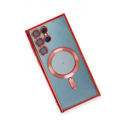 Newface Samsung Galaxy S23 Ultra Kılıf Kross Magneticsafe Kapak - Kırmızı Newface Samsung Galaxy S23 Ultra Kılıf Kross Magneticsafe Kapak - Kırmızı