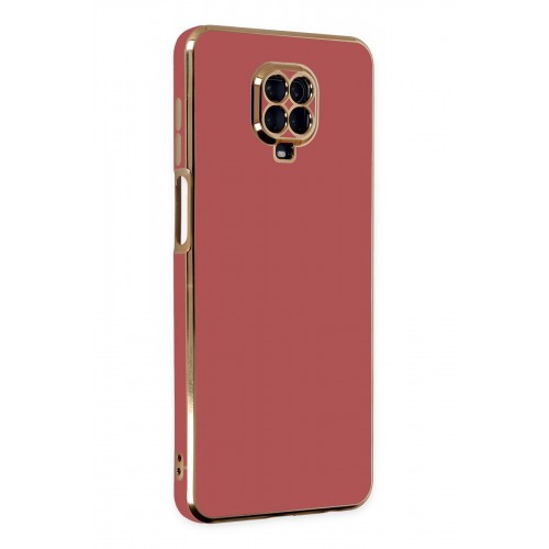Newface Xiaomi Redmi Note 9S Kılıf Volet Silikon - Kırmızı Newface Xiaomi Redmi Note 9S Kılıf Volet Silikon - Kırmızı