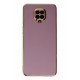 Newface Xiaomi Redmi Note 9S Kılıf Volet Silikon - Mor Newface Xiaomi Redmi Note 9S Kılıf Volet Silikon - Mor