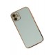 Newface iPhone 11 Kılıf Volet Silikon - Açık Yeşil Newface iPhone 11 Kılıf Volet Silikon - Açık Yeşil