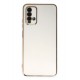 Newface Xiaomi Redmi Note 9 4G Kılıf Volet Silikon - Beyaz