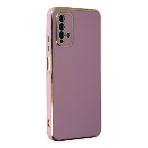 Newface Xiaomi Redmi Note 9 4G Kılıf Volet Silikon - Mor Newface Xiaomi Redmi Note 9 4G Kılıf Volet Silikon - Mor