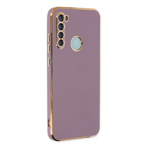 Newface Xiaomi Redmi Note 8 Kılıf Volet Silikon - Mor Newface Xiaomi Redmi Note 8 Kılıf Volet Silikon - Mor