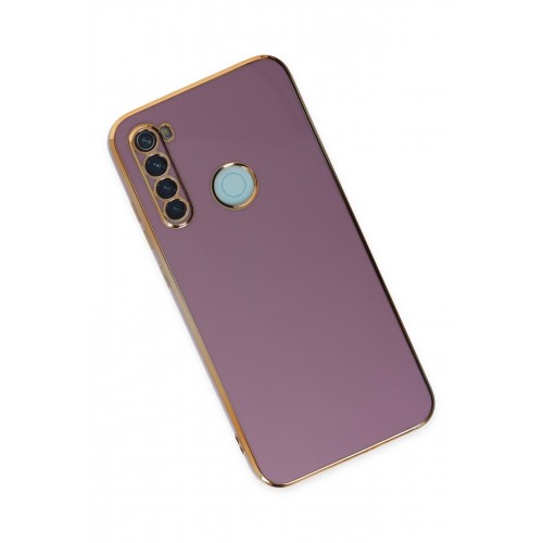 Newface Xiaomi Redmi Note 8 Kılıf Volet Silikon - Mor Newface Xiaomi Redmi Note 8 Kılıf Volet Silikon - Mor